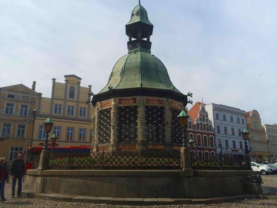 Historischer Ohlerich Speicher Hafen Wismar Ap.18 מראה חיצוני תמונה