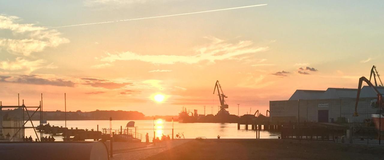 Historischer Ohlerich Speicher Hafen Wismar Ap.18 מראה חיצוני תמונה